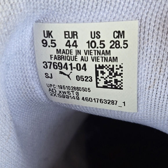 Puma LaMelo Ball MB01 White Mens Basketball Sneakers Size 10.5